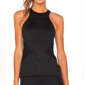 MICHI Galvanize Women's Black Tank Top Size M